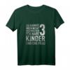 Du Kannst Mich Nicht Erschrecken Ich Habe 3 Kinder Vatertag T-Shirt - Lustiges Geschenk für Stiefpapa, Bonusvater & Vater mit Humor