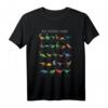 Dinosaurier-Arten Alphabet A-Z T-Rex Dino T-Shirt für Kinder - Perfektes Geschenk für Dino-Fans und Dino-Geburtstagspartys