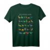Dinosaurier-Arten Alphabet A-Z T-Rex Dino T-Shirt für Kinder - Perfektes Geschenk für Dino-Fans und Dino-Geburtstagspartys