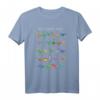 Dinosaurier-Arten Alphabet A-Z T-Rex Dino T-Shirt für Kinder - Perfektes Geschenk für Dino-Fans und Dino-Geburtstagspartys