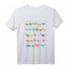 Dinosaurier-Arten Alphabet A-Z T-Rex Dino T-Shirt für Kinder - Perfektes Geschenk für Dino-Fans und Dino-Geburtstagspartys