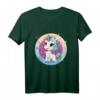 Süßes Baby-Einhorn inmitten bunter Sterne - Magisches Kinder T-Shirt für Einhorn-Fans und Fantasy-Liebhaber
