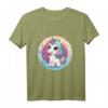 Süßes Baby-Einhorn inmitten bunter Sterne - Magisches Kinder T-Shirt für Einhorn-Fans und Fantasy-Liebhaber