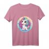 Süßes Baby-Einhorn inmitten bunter Sterne - Magisches Kinder T-Shirt für Einhorn-Fans und Fantasy-Liebhaber