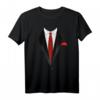 Lustiges Anzug mit Karo Krawatte Halloween Kostüm - Humorvolles T-Shirt für Männer, Jungen, Gruppen & Familienfeiern