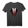 Lustiges Anzug mit Karo Krawatte Halloween Kostüm - Humorvolles T-Shirt für Männer, Jungen, Gruppen & Familienfeiern