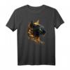 Katzen Motiv Kunst Cat Design Hauskatze Miau Ich Liebe Katze T-Shirt – Perfektes Geschenk für Katzenliebhaber und Katzenmama