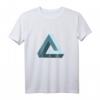 Impossible Penrose Triangel 3D Optische Illusion T-Shirt – Mathematisches Kunstdesign für Nerds & Kunstliebhaber