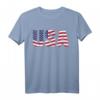 USA America Flag T-Shirt – Lustiges patriotisches T-Shirt für 4. Juli, Independence Day & nationale Feiertage in den USA