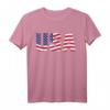 USA America Flag T-Shirt – Lustiges patriotisches T-Shirt für 4. Juli, Independence Day & nationale Feiertage in den USA