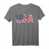 USA America Flag T-Shirt – Lustiges patriotisches T-Shirt für 4. Juli, Independence Day & nationale Feiertage in den USA