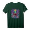 Psychedelisches Schwarzlicht-Poster mit Octopus - Trippy 70er Jahre Hippie-Kunst für Geburtstags- und Feiertagsgeschenke
