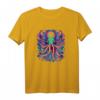 Psychedelisches Schwarzlicht-Poster mit Octopus - Trippy 70er Jahre Hippie-Kunst für Geburtstags- und Feiertagsgeschenke