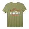 OSBORNE Nachname Familien-T-Shirt - Team OSBORNE Lifetime Member Shirt für Familienfeiern, Geburtstage, Weihnachten & Feiertage