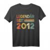 10. Geburtstagsgeschenke Jungen & Mädchen Legendär Seit 2012 - Vintage T-Shirt für Kinder, tolles Geschenk zum 10. Geburtstag