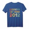 10. Geburtstagsgeschenke Jungen & Mädchen Legendär Seit 2012 - Vintage T-Shirt für Kinder, tolles Geschenk zum 10. Geburtstag