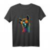 Buntes Lama mit Sonnenbrille T-Shirt – Lustiges Lama Geschenk für Lama-Liebhaber | Perfekt für Weihnachten, Geburtstag & Feiertage