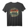 161 Jahre alt, legendärer Retro-Vintage-Stil Geburtstags-T-Shirt, Vintage Design für Jubiläum 1860, Perfektes Geschenk für Ihn