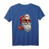 Lustiges Weihnachtsmann Gesicht mit Sonnenbrille T-Shirt – Perfektes Geschenk für Weihnachten, Geburtstag & Festtage