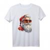 Lustiges Weihnachtsmann Gesicht mit Sonnenbrille T-Shirt – Perfektes Geschenk für Weihnachten, Geburtstag & Festtage
