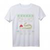Aal I want for Christmas - Lustiges Angler T-Shirt mit Weihnachtsmann Motiv für Hobbyangler und Fischer als Ugly Christmas Sweater Geschenk