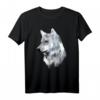 Wolf-Doppelbelichtungs-T-Shirt – Surreale Tierkunst für Natur- und Wildtierliebhaber, perfekt als Geschenk für Outdoor-Enthusiasten, Jäger & Camper