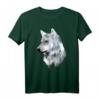 Wolf-Doppelbelichtungs-T-Shirt – Surreale Tierkunst für Natur- und Wildtierliebhaber, perfekt als Geschenk für Outdoor-Enthusiasten, Jäger & Camper