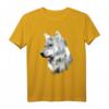 Wolf-Doppelbelichtungs-T-Shirt – Surreale Tierkunst für Natur- und Wildtierliebhaber, perfekt als Geschenk für Outdoor-Enthusiasten, Jäger & Camper