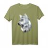 Wolf-Doppelbelichtungs-T-Shirt – Surreale Tierkunst für Natur- und Wildtierliebhaber, perfekt als Geschenk für Outdoor-Enthusiasten, Jäger & Camper