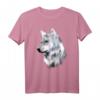 Wolf-Doppelbelichtungs-T-Shirt – Surreale Tierkunst für Natur- und Wildtierliebhaber, perfekt als Geschenk für Outdoor-Enthusiasten, Jäger & Camper