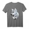 Wolf-Doppelbelichtungs-T-Shirt – Surreale Tierkunst für Natur- und Wildtierliebhaber, perfekt als Geschenk für Outdoor-Enthusiasten, Jäger & Camper
