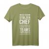 Stolzer Chef Eines Fantastischen Teams T-Shirt - Lustiges Chef Sprüche T-Shirt als Geschenk für Chefs mit Humor