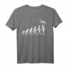 Lustiges Modellbau Piloten T-Shirt RC Plane Pilot Evolution – Für RC Flieger, Hobbybastler und als Geschenk für Familie und Freunde zum Geburtstag oder Vatertag