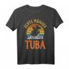 Echte Männer Spielen Tuba - Lustiges Tubaspieler T-Shirt für Männer, Väter & Musiker