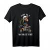 Monkey Bike T-Shirt mit Affen Cartoon Illustration – Lustiges Streetwear für Motorrad- und Cartoon-Fans