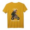 Monkey Bike T-Shirt mit Affen Cartoon Illustration – Lustiges Streetwear für Motorrad- und Cartoon-Fans
