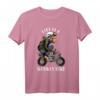 Monkey Bike T-Shirt mit Affen Cartoon Illustration – Lustiges Streetwear für Motorrad- und Cartoon-Fans