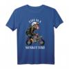 Monkey Bike T-Shirt mit Affen Cartoon Illustration – Lustiges Streetwear für Motorrad- und Cartoon-Fans