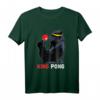King Pong - Lustiges Gorilla Affen Tischtennis T-Shirt für Fans, Spieler & Trainer – Perfektes Geschenk für Vereinsmitglieder & Tierfreunde