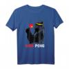 King Pong - Lustiges Gorilla Affen Tischtennis T-Shirt für Fans, Spieler & Trainer – Perfektes Geschenk für Vereinsmitglieder & Tierfreunde