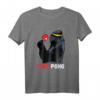 King Pong - Lustiges Gorilla Affen Tischtennis T-Shirt für Fans, Spieler & Trainer – Perfektes Geschenk für Vereinsmitglieder & Tierfreunde