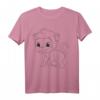 Niedliches Affen-Motiv zum Bemalen & Ausmalen für Kinder - Kreatives DIY T-Shirt für Geburtstag, Weihnachten & Bastelparty