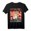 Retro Dogzilla Japanisch Afghanischer Windhund T-Shirt – Lustiges Tiermotiv für Hundeliebhaber & Retro-Design Fans