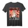 Retro Dogzilla Japanisch Afghanischer Windhund T-Shirt – Lustiges Tiermotiv für Hundeliebhaber & Retro-Design Fans