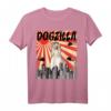 Retro Dogzilla Japanisch Afghanischer Windhund T-Shirt – Lustiges Tiermotiv für Hundeliebhaber & Retro-Design Fans