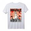 Retro Dogzilla Japanisch Afghanischer Windhund T-Shirt – Lustiges Tiermotiv für Hundeliebhaber & Retro-Design Fans
