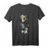 HapKitten Peter Pan Tinkerbell Airbrush Style Sketch T-Shirt - Lizenzierte Geburtstagskleidung für Fans
