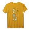 HapKitten Peter Pan Tinkerbell Airbrush Style Sketch T-Shirt - Lizenzierte Geburtstagskleidung für Fans