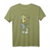 HapKitten Peter Pan Tinkerbell Airbrush Style Sketch T-Shirt - Lizenzierte Geburtstagskleidung für Fans