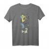 HapKitten Peter Pan Tinkerbell Airbrush Style Sketch T-Shirt - Lizenzierte Geburtstagskleidung für Fans